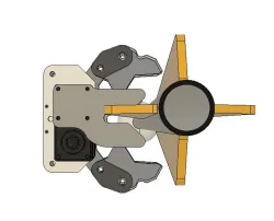 Concept : Arrow Gripper using Servo Motor Robocon2021