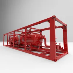 Container 40' Skid Separator