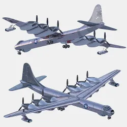 Convair B-36 Peacemaker 3D model
