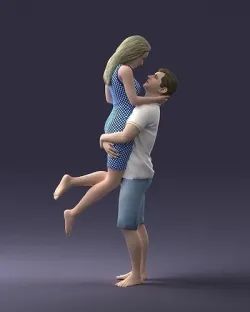 Couple 0207 3D model
