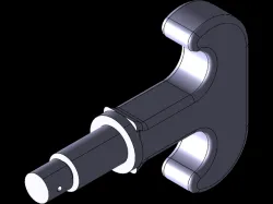 crane hook assembly