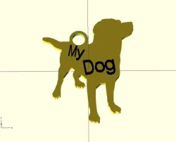 Customizable KeyChain (OpenSCAD)