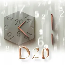 D20 clock