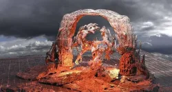 Dantes Demon Clawed archway  Kitbash 1 3D model