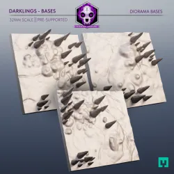 Darklings | Diorama Cave Bases