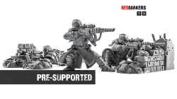 Death Squad - Snipers of the Imperial Force 3D print model