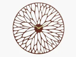 Decorative Wall Clock PBR 3D model