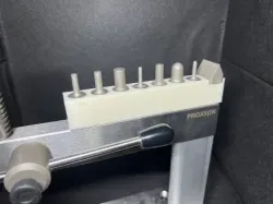 Die press holder for Proxxon MP-120 Micro Press / Arbor