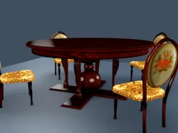 DINING TABLE AND CHAIRS HUY PHAM