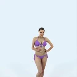 Dream 04H Listening Martini Sports Beach Woman Low-poly 3D model