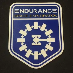 Endurance Mission Patch Coaster 3D print model