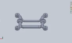 Engine mounting frame