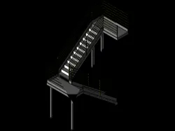 Escada Plataforma 4700mm altura