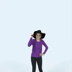 Essence 09E Listening Hat Casual Teenage Girl Low-poly 3D model