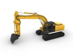 Excavator 3D model