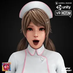 EXCLUSIVE EDITION RIGGED CHARACTER AMY - SUSTER Low-poly 3D model