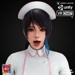 EXCLUSIVE EDITION RIGGED CHARACTER SHANDY - SUSTER Low-poly 3D model