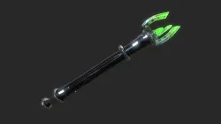 Fantasy Stylish- Wand of Vand Low-poly 3D model