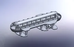fast-hydro-foil-ship (timber construction)