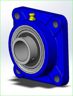 Flanged Bearing for 1.5" Shaft