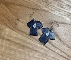 Football Jersey Earrings