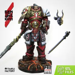 Genghis Khan 3D print model