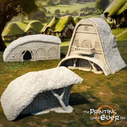 Halfling Houses - Supportless