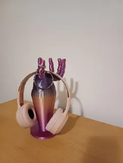 hand headphone holder