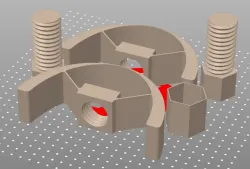 Hat Stretcher with Compliant Mechanism