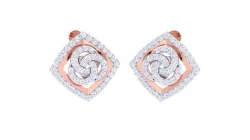 High Jewelry Diamond Studs Earrings 3dm stl 3mf obj glb gltf mtl 3D print model