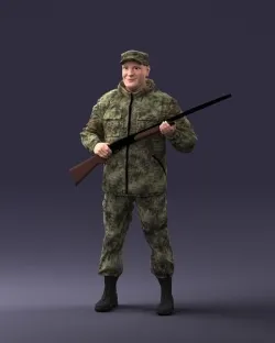 Hunter 0226 3D model