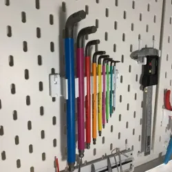 Ikea Skadis WERA Hex set holder