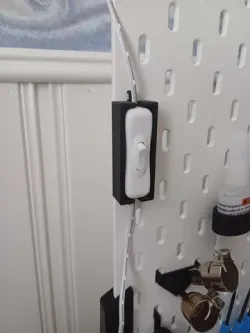 Ikea Skådis / Skadis switch holder.