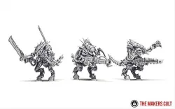 Iron Hive - Warriors set 1 3D print model