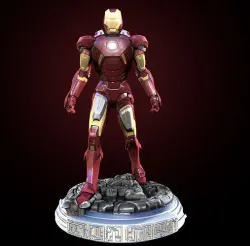 Iron Man Mark 7 3D print model