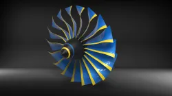 JET ENGINE TURBO FAN