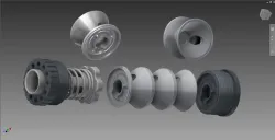 K-Baffles Suppressor for 9 mm Pistols