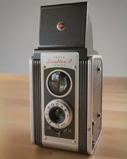 Kodak Duaflex II 1950s Vintage Camera 3D model