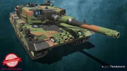 Leopard 2 A4 3D print model