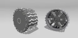 Mars Rover Wheel