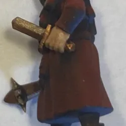 Medieval Warrior Priest Miniatures - Daggers