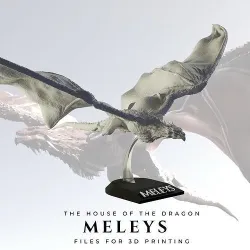 Meleys from The House of the Dragon 3D print model