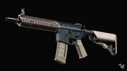 MK18 - MOD 1 Low-poly 3D model