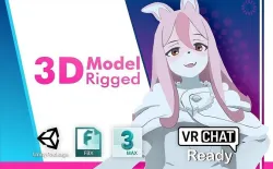 Nazuna BNA Brand New Animal 3D model