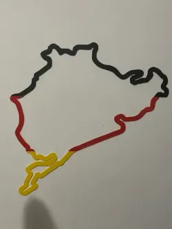 Nurburgring wall decoration