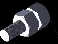 Nut Bolt Assembly in CATIA