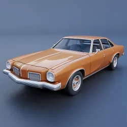 Oldsmobile Cutlass Salon 1973 3D print model