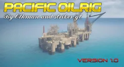 Pacific Oilrig 3D model