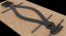Parametric mask strap