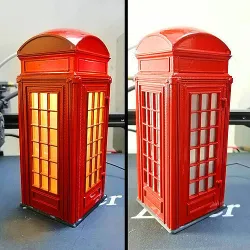 Phone Booth 3D print model